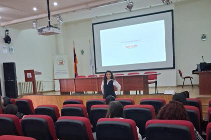 «Դասավանդիր Հայսատան» կրթական կազմակերպությունը հյուրընկալվել է Վ. Բրյուսովի անվան պետական համալսարանում Content_image