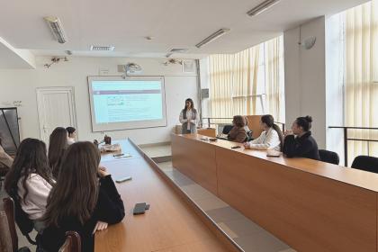 Տեղեկատվական հանդիպում. ERASMUS+ միջազգային կրեդիտային շարժունության ծրագրերի հնարավորությունները պրոֆեսորադասախոսական կազմի և ուսանողների համար Content_image